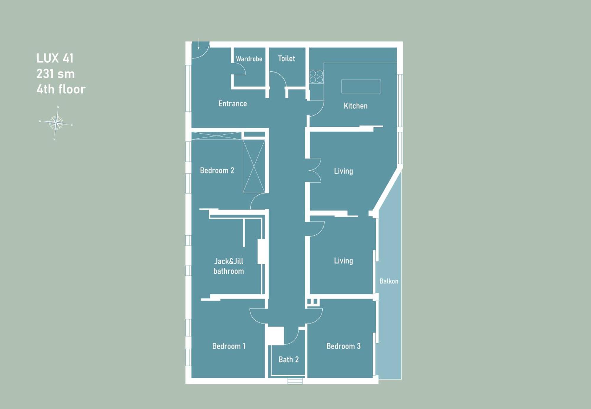 Lux 41 By Suite030 Appartement